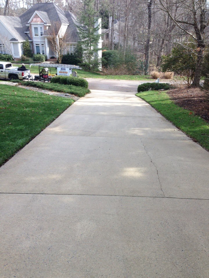 Driveway & Concrete Cleaning | Pressure Washing Raleigh